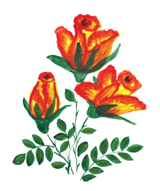 Roses Gardens Rose Stickdatei