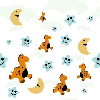Jurassic Scandinavian Art Stickdatei – Kinder