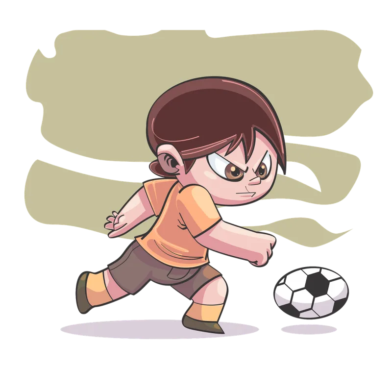 Football Boy Ball Stickdatei – Sport