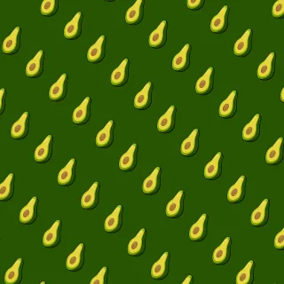 Avocados Halves Beautiful wallpaper Stickdatei