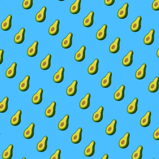Avocados Beautiful wallpaper Halves Stickdatei
