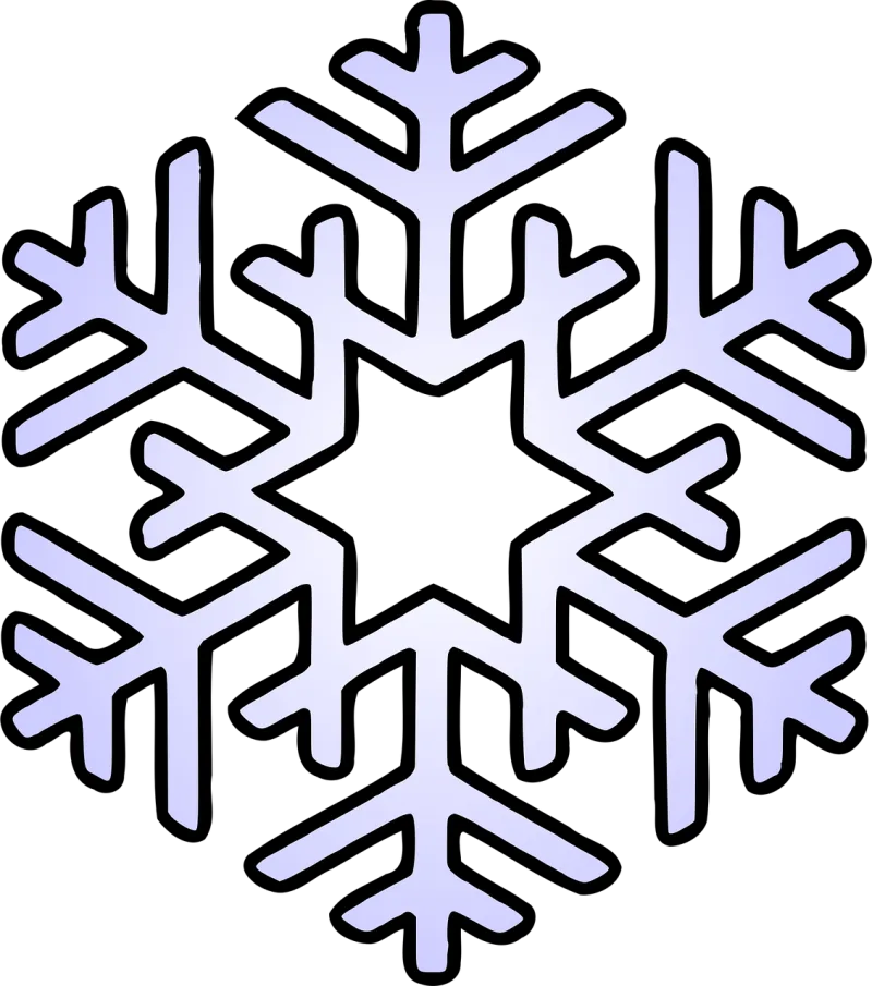 Snowflake Winter Christmas Stickdatei – Weihnachten