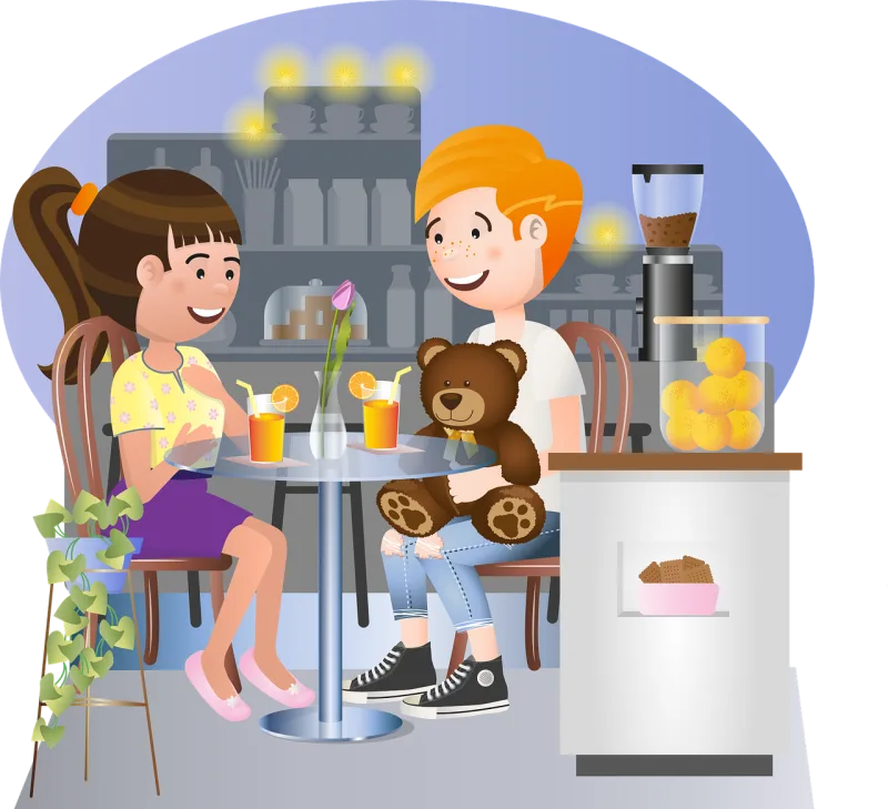 Valentine's day Valentine Couple Stickdatei – Kinder