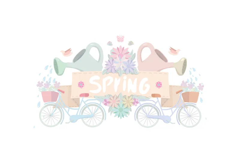 Spring Flower background Flowers Stickdatei – Fahrzeuge