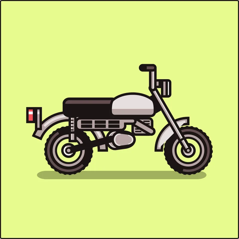 Motorcycle Moto Gas Stickdatei – Fahrzeuge