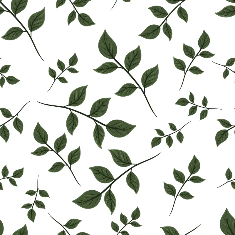Leaves Foliage Plants Stickdatei – Natur