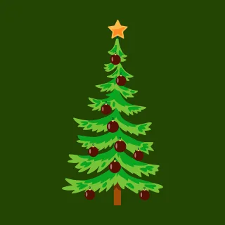 Tree Star Ornaments Stickdatei