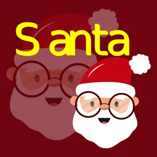 Santa claus Christmas Gifts Stickdatei