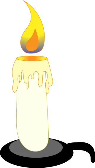 Candle Halloween Night Stickdatei