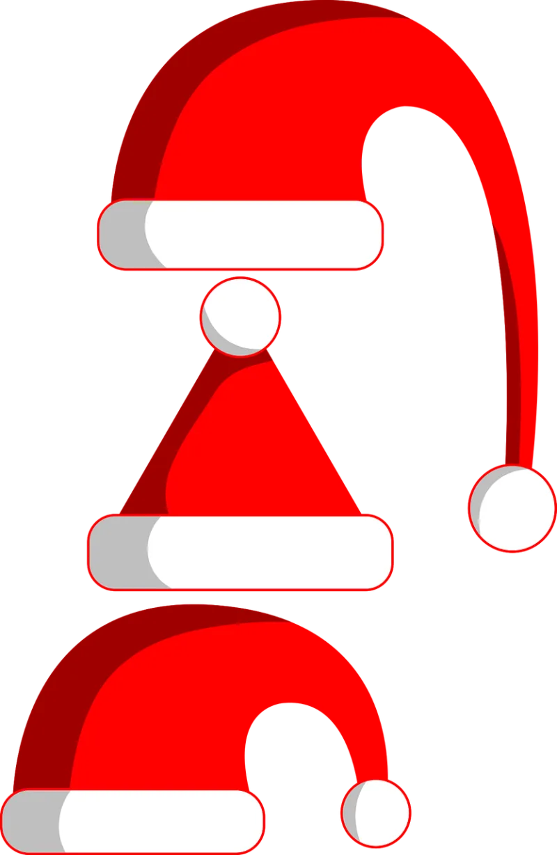 Santa claus Nature Hat Stickdatei – Weihnachten