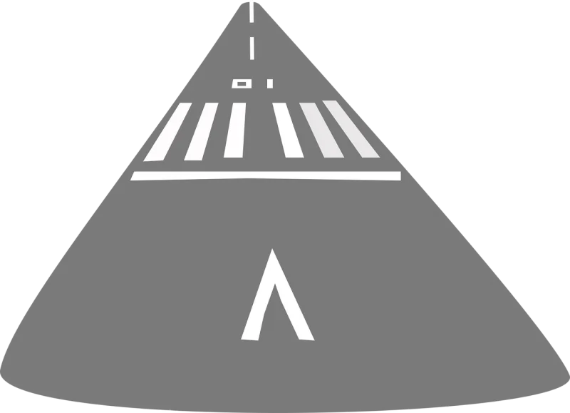 Runway Track Plane Stickdatei – Fahrzeuge