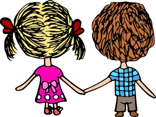 Few Holding hands Together Stickdatei