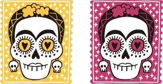 Skull Skeleton Nature Stickdatei