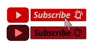 Youtube Subscribe button Social media Stickdatei – Weihnachten