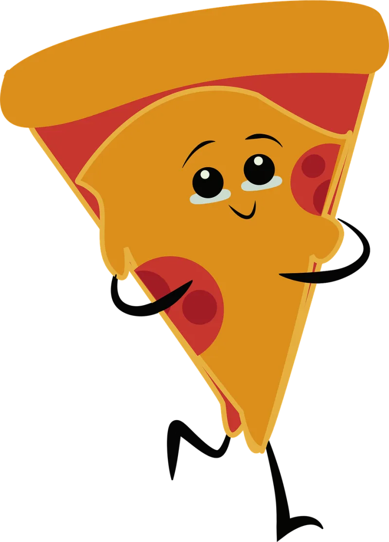 Pizza Pepperoni Snack Stickdatei – Essen & Trinken