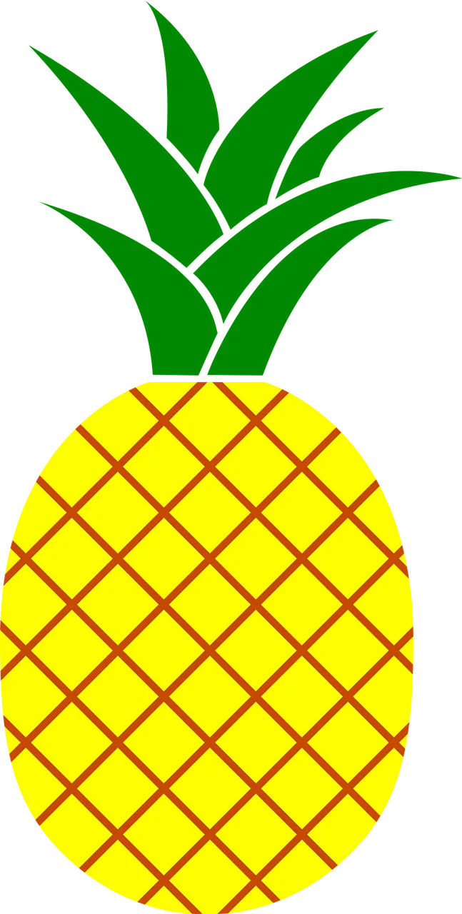 Pineapple Nature Fruit Stickdatei – Essen & Trinken