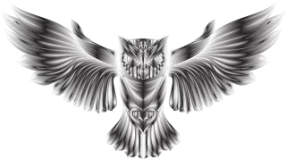 Owl Bird Geometric Stickdatei
