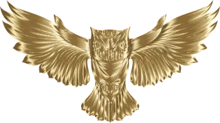 Owl Bird Geometric Stickdatei – Tiere