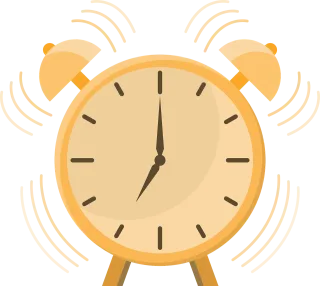 Alarm clock Clock Time Stickdatei