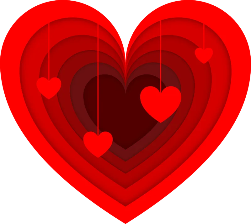 Heart Decorative Symbol Stickdatei – Herzen & Liebe