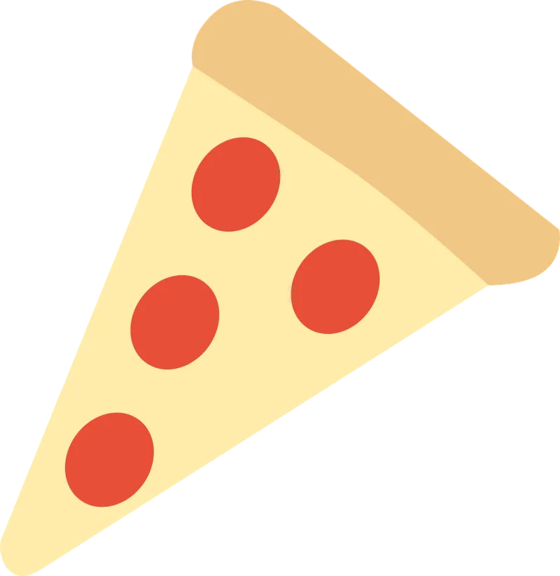 Pizza Pepperoni Cheese Stickdatei – Essen & Trinken