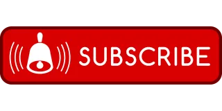 Bell Subscribe Button Stickdatei