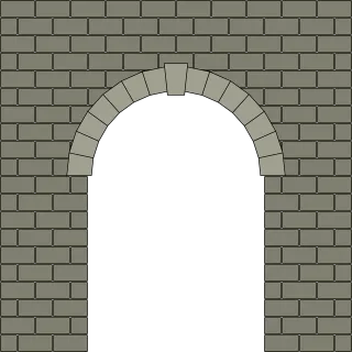 Gate Bow Entrance Stickdatei