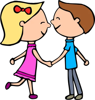 Couple Love Romantic Stickdatei – Herzen & Liebe