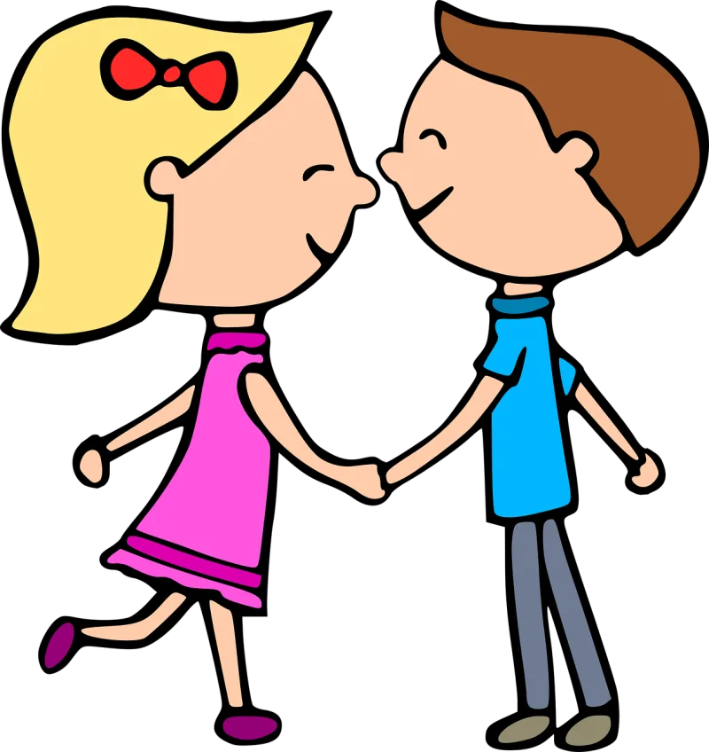 Couple Love Romantic Stickdatei – Herzen & Liebe