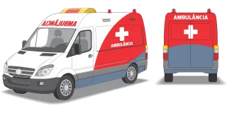 Health Ambulance Hospital Stickdatei