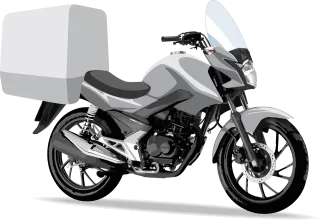 Motorcycle Motorcycle trunk Vehicle Stickdatei
