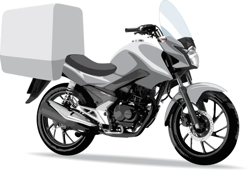 Motorcycle Motorcycle trunk Vehicle Stickdatei – Fahrzeuge