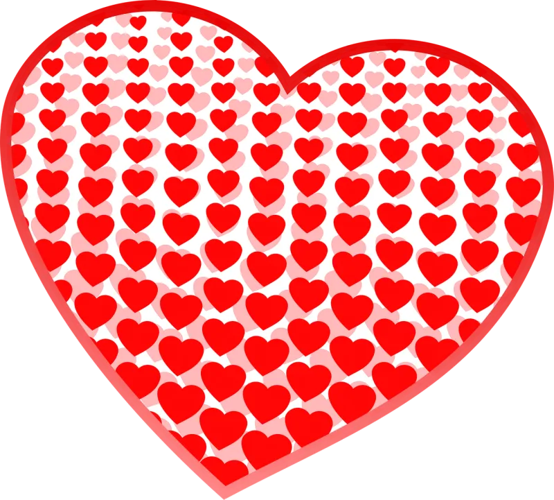 Hearts Love Valentine Stickdatei – Herzen & Liebe