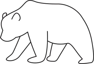 Bear Nature Koala Stickdatei