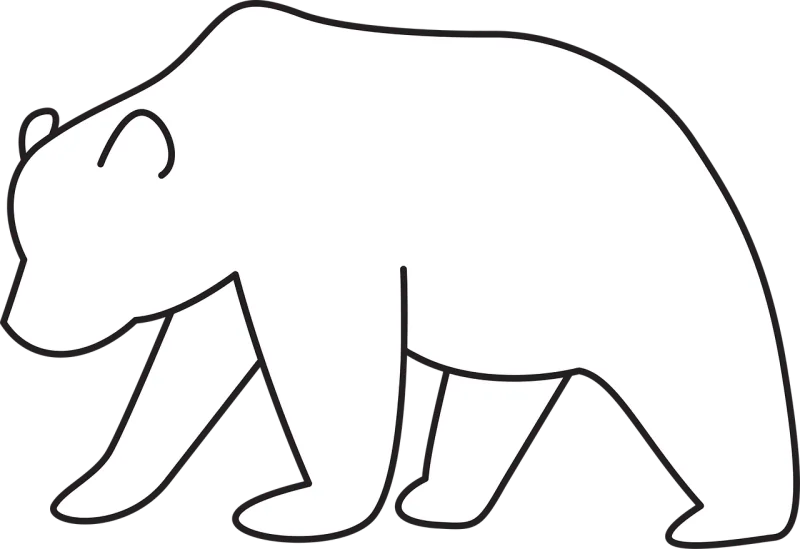 Bear Nature Koala Stickdatei – Tiere