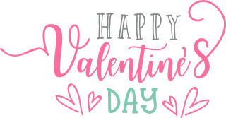 Valentine's day Darling Date Stickdatei