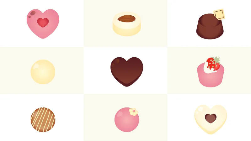 Chocolate Sweet Dessert Stickdatei – Essen & Trinken