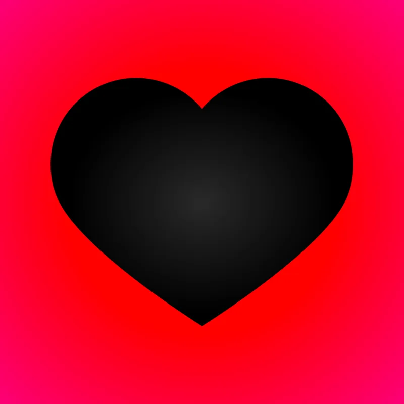 Heart Like button Social media Stickdatei – Herzen & Liebe