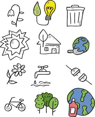 Home Buildings Earth Stickdatei