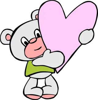 Bear Teddy bear Cute Stickdatei