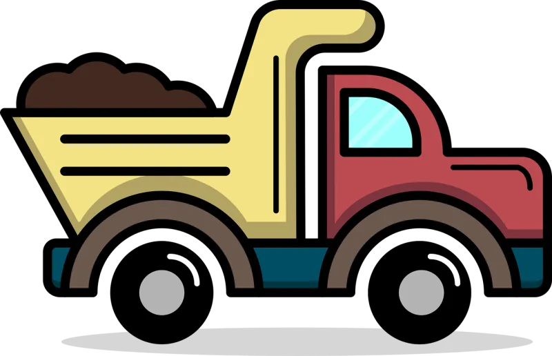 Build Car Cartoon Stickdatei – Fahrzeuge