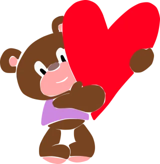 Bear Teddy bear Cute Stickdatei – Kinder
