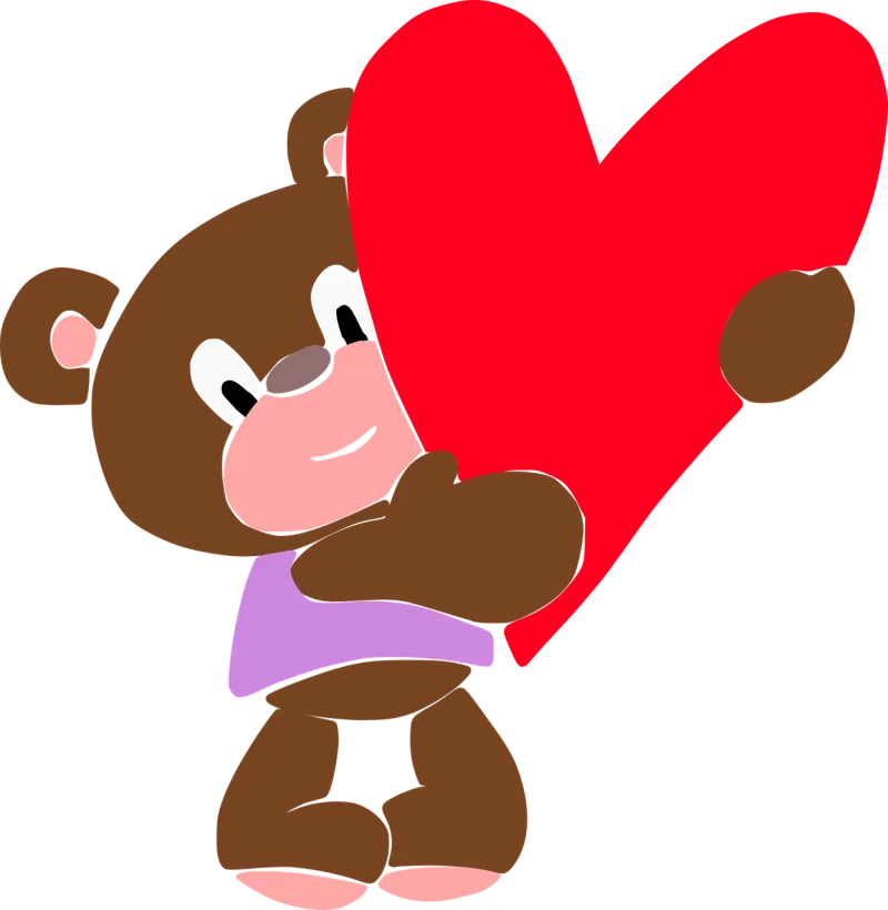 Bear Teddy bear Cute Stickdatei – Kinder
