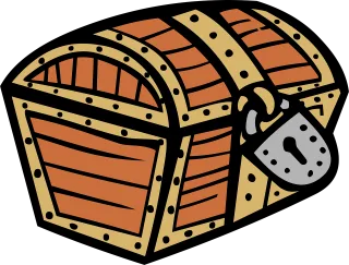 Chest Treasure Old Stickdatei