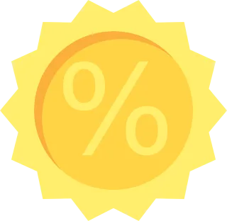 Sun Discount Savings Stickdatei