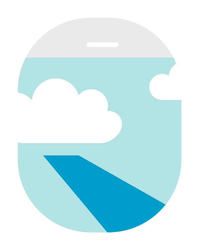 Travel Plane Window Stickdatei – Kinder