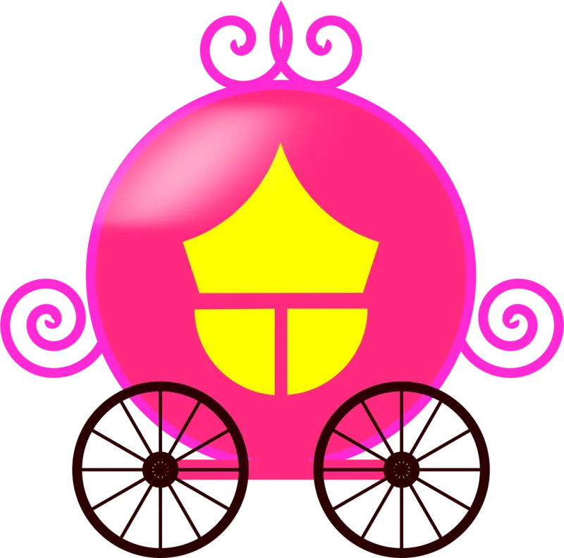 Princess carriage Carriage Cinderella Stickdatei – Kinder