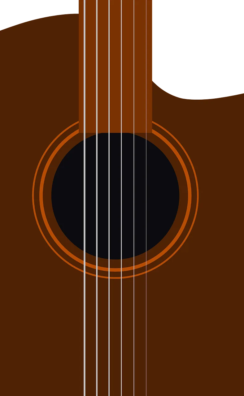 Guitar Body Soundbox Stickdatei – Musik