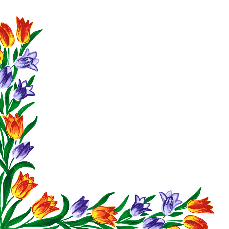 Tulip Tulips Spring Stickdatei – Blumen