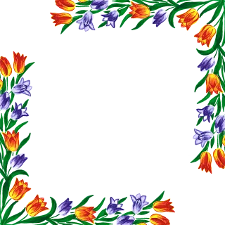 Tulip Tulips Spring Stickdatei – Blumen